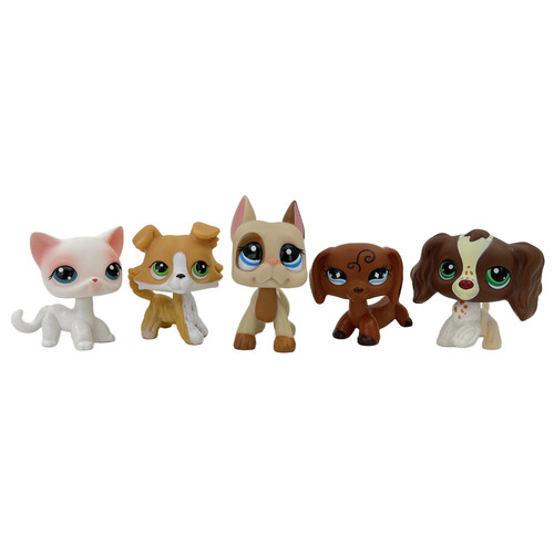 5pcs lot littlest pet shop - pet,